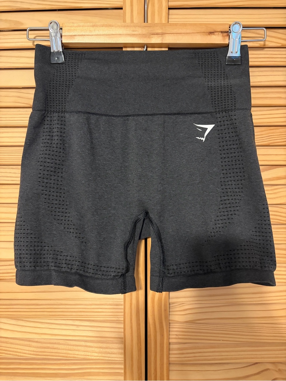 Gymshark Black Seamless High-Waist Bike Shorts